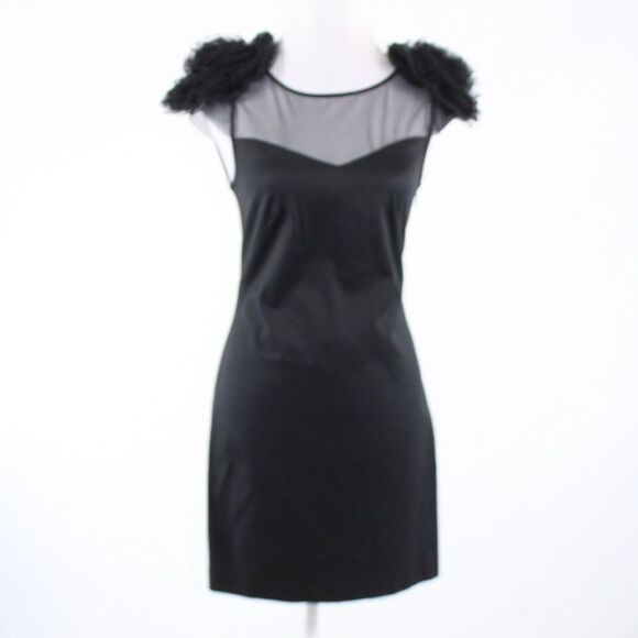 Georgina Chapman black bodycon dress 6 - Picture 1 of 8